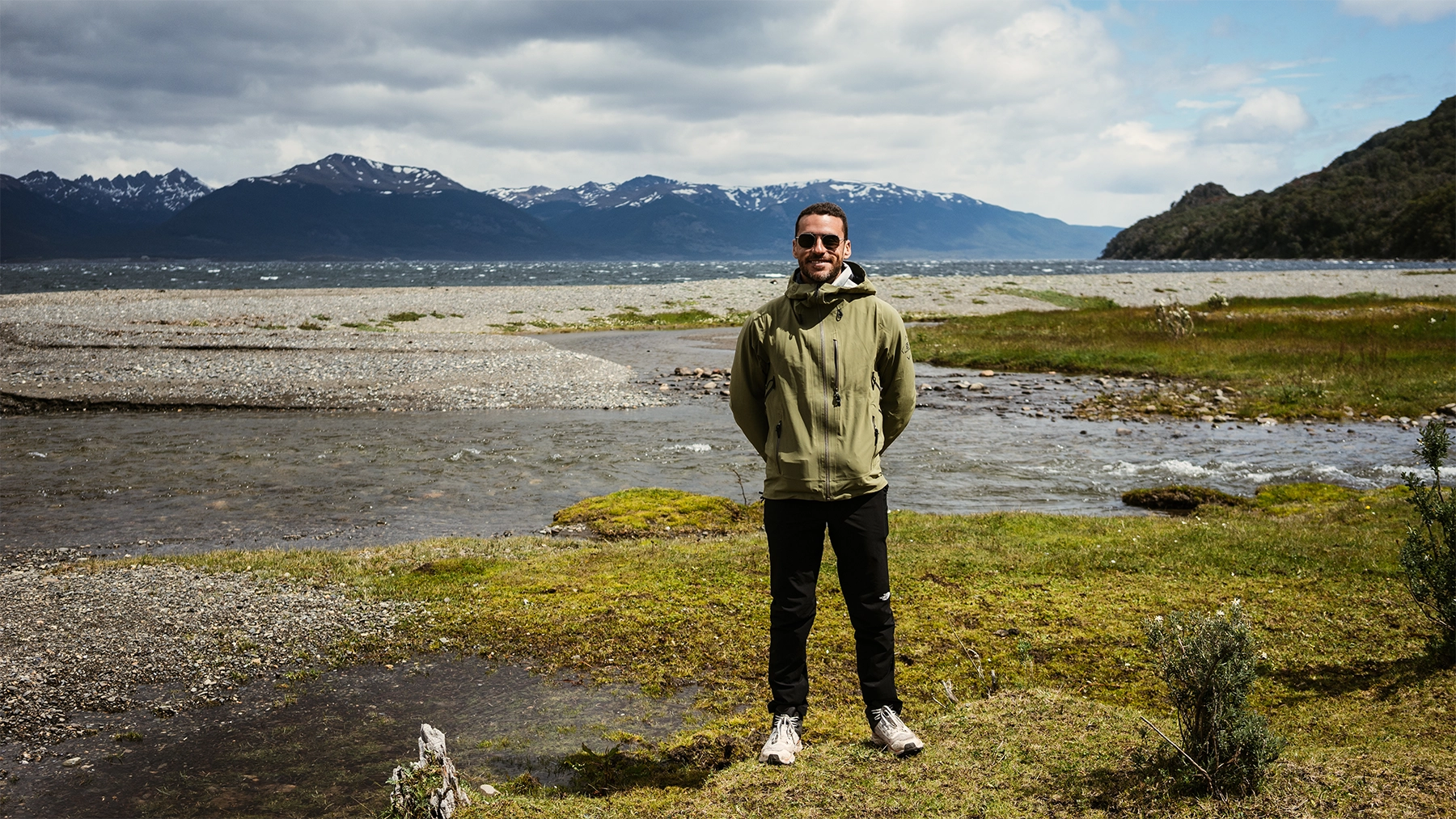 Foto en los alrededores de ALmirante Brown. 