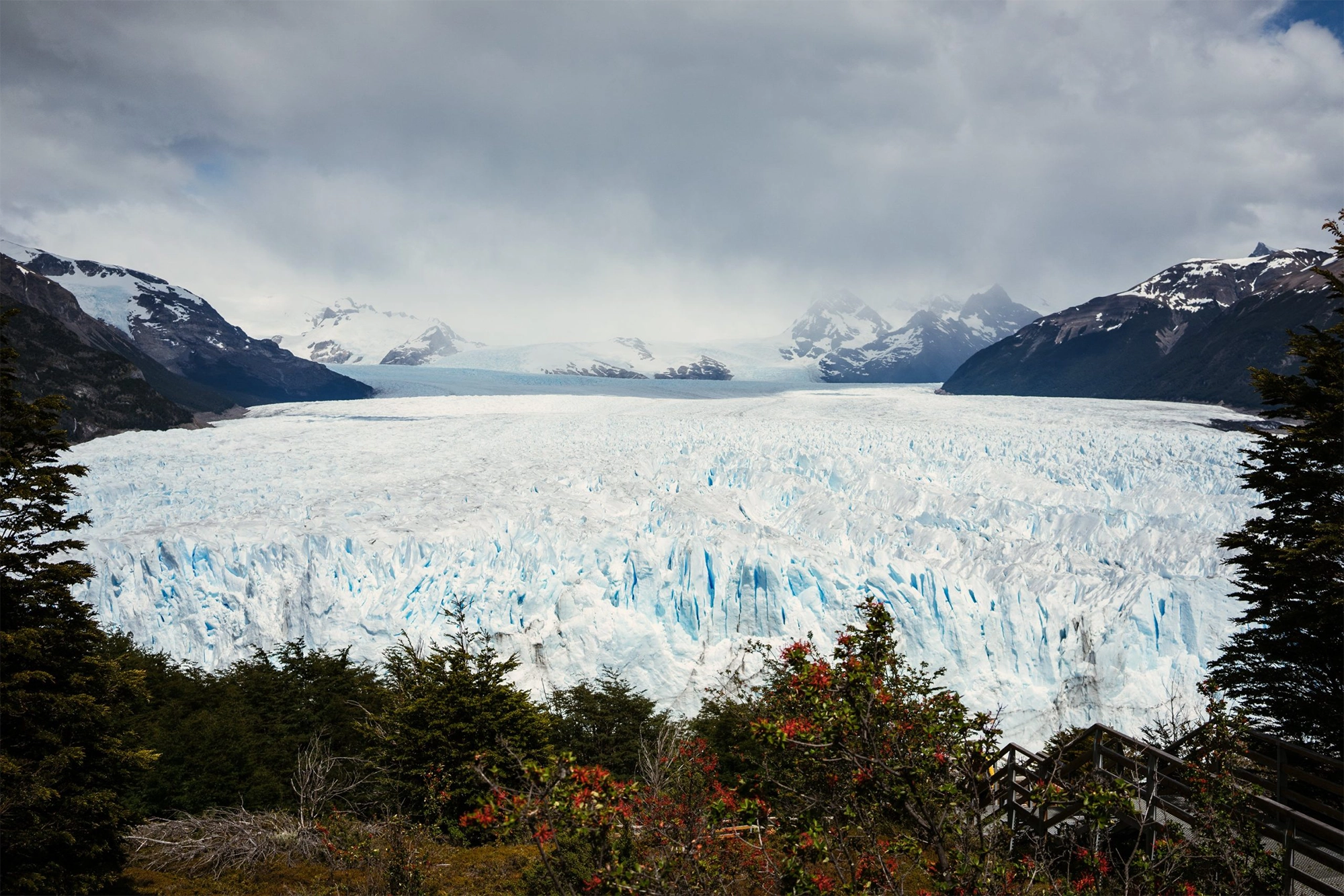 Perito Moreno desde las pasarelas.